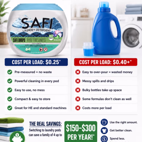 Laundry Pods vs. Liquid Detergent: Which Actually Saves You More Money?