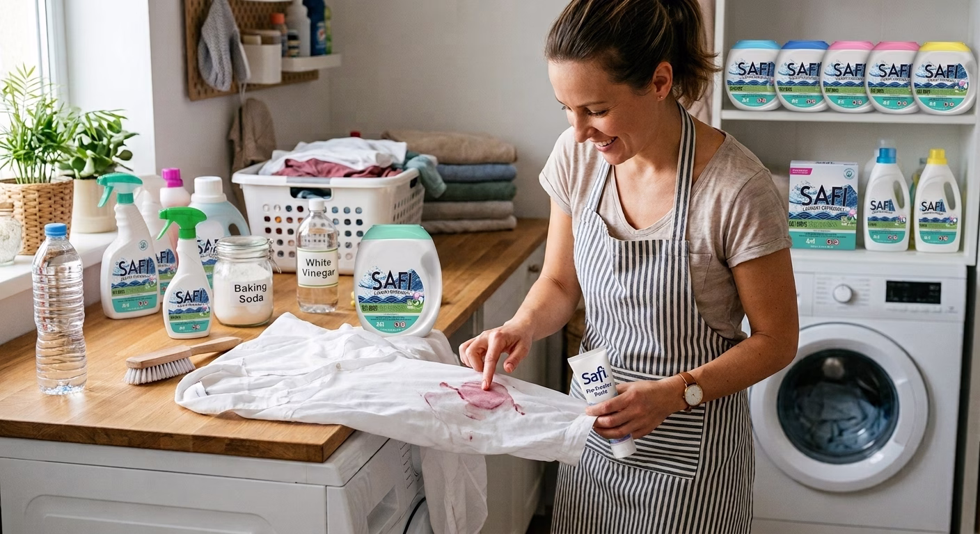 Remove stains from clothes