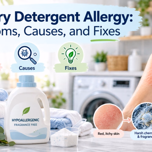 Laundry Detergent Allergy: Symptoms, Causes, and Fixes