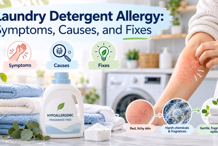 Laundry Detergent Allergy: Symptoms, Causes, and Fixes