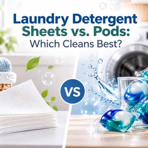 Laundry Detergent Sheets vs. Pods: Which Cleans Best?